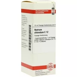 NATRIUM CHLORATUM C 12 Rozcieńczenie, 20 ml