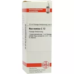 NUX VOMICA C 12 Rozcieńczenie, 20 ml