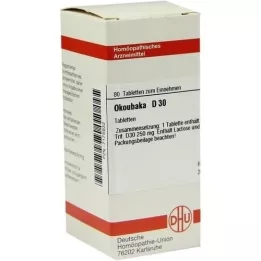 OKOUBAKA D 30 tabletek, 80 szt