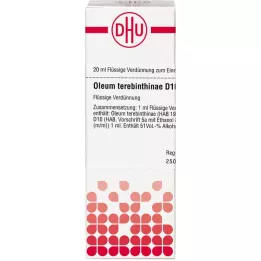 OLEUM TEREBINTHINAE D 10 Rozcieńczenie, 20 ml