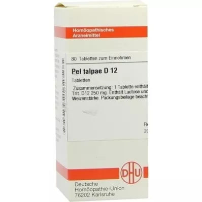 PEL TALPAE D 12 tabletek, 80 szt