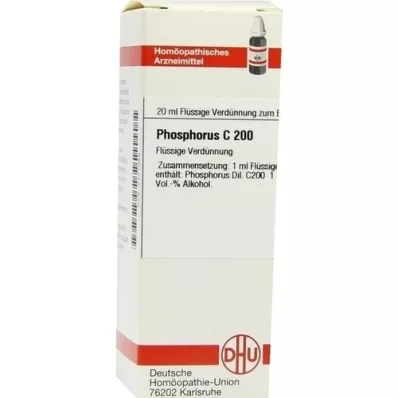 PHOSPHORUS C 200 Rozcieńczenie, 20 ml