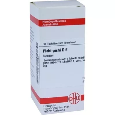 PICHI-pichi D 6 tabletek, 80 szt