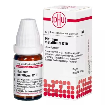 PLATINUM METALLICUM D 10 kulek, 10 g PLATINUM METALLICUM D 10 kulek, 10 g