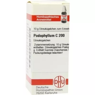 PODOPHYLLUM C 200 globulek, 10 g