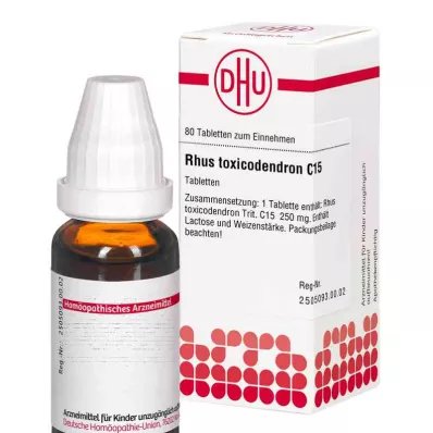 Rhus Tox.Tabletki C15 (80 sztuk)
