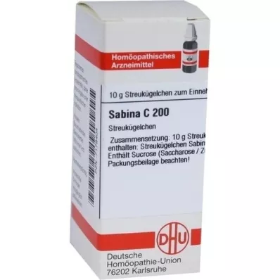 SABINA C 200 globulek, 10 g
