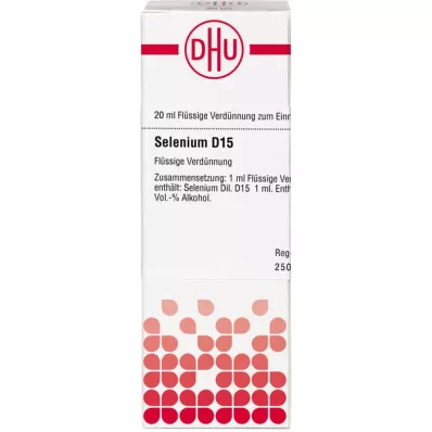 SELENIUM Rozcieńczenie D 15, 20 ml