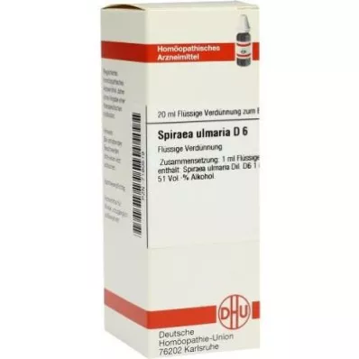 SPIRAEA ULMARIA D 6 Rozcieńczenie, 20 ml