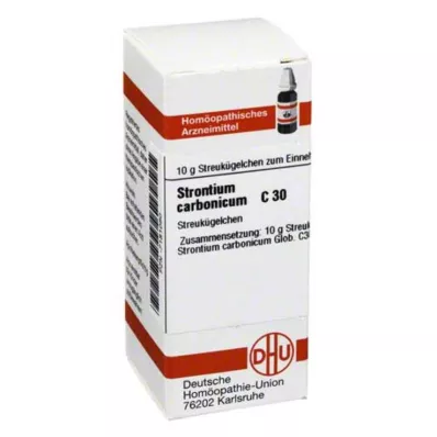 DHU Stront carbonicum C 30 globulek, 10 g