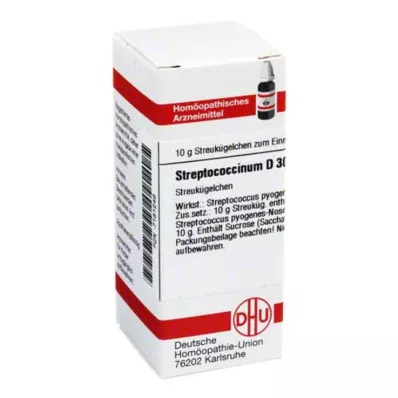 STREPTOCOCCINUM D 30 kulek, 10 g