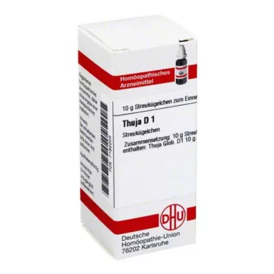 DHU Tuja D 1 globulka, 10 g