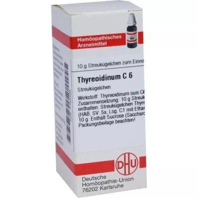 THYREOIDINUM C 6 kulek, 10 g