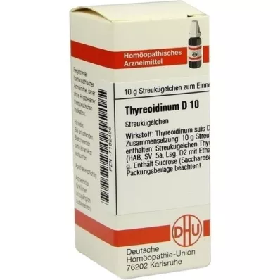 THYREOIDINUM D 10 kulek, 10 g