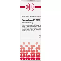 TUBERCULINUM GT Rozcieńczenie D 200, 20 ml