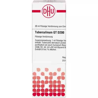 TUBERCULINUM GT Rozcieńczenie D 200, 20 ml