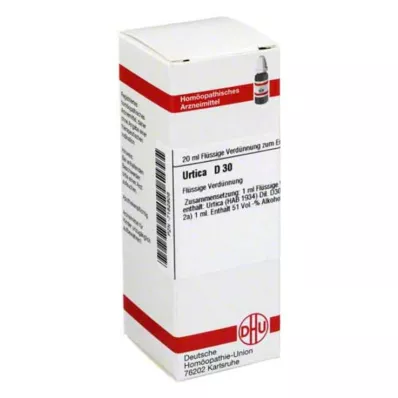 DHU Urtica D 30 Rozcieńczenie, 20 ml DHU Urtica D 30 Rozcieńczenie, 20 ml