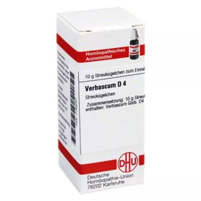 DHU Verbascum D 4 globulki, 10 g