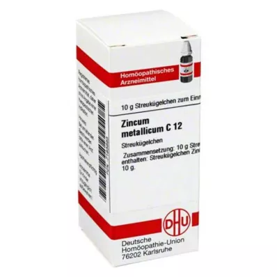DHU Cynk metaliczny C 12 globulek, 10 g DHU Cynk metaliczny C 12 globulek, 10 g