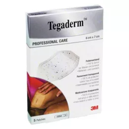 TEGADERM Folia 3M 6x7 cm 1624NP, 5 szt