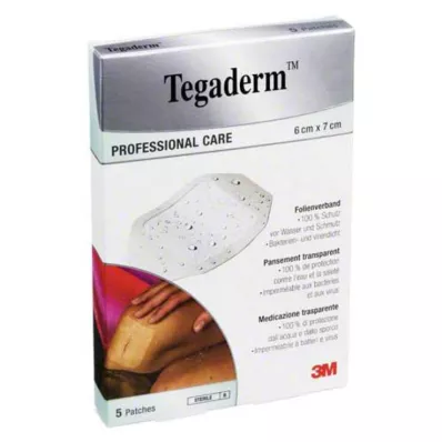 TEGADERM Folia 3M 6x7 cm 1624NP, 5 szt TEGADERM Folia 3M 6x7 cm 1624NP, 5 szt