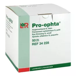 PRO-OPHTA Opatrunek na oko S mały, 50 szt