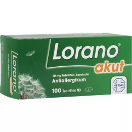 LORANO ostre tabletki, 100 szt