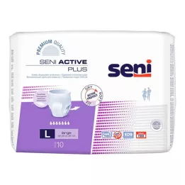 SENI Majtki chłonne Active Plus jednorazowe L, 10 szt