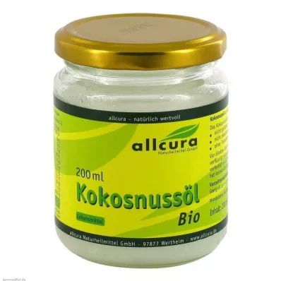 Organiczny olej kokosowy, 200 ml Organiczny olej kokosowy, 200 ml