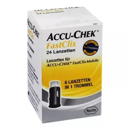 ACCU-CHEK Nakłuwacze FastClix, 24 szt