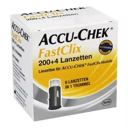 ACCU-CHEK Lancety FastClix, 204 szt