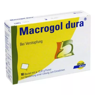 Makrogol dura proszek do sporządzania roztworu doustnego, 10 szt