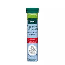 KNEIPP Tabletki musujące magnez+wapń, 20 szt