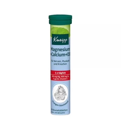 KNEIPP Tabletki musujące magnez+wapń, 20 szt