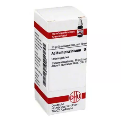 DHU Acidum picrinicum D 30 globulek, 10 g DHU Acidum picrinicum D 30 globulek, 10 g