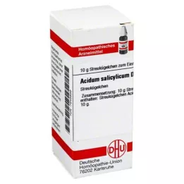 ACIDUM SALICYLICUM D 4 globulki, 10 g