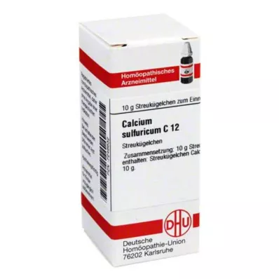 DHU Wapń siarkowy C 12 globulek, 10 g DHU Wapń siarkowy C 12 globulek, 10 g