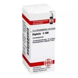 DIGITALIS C 200 globulek, 10 g