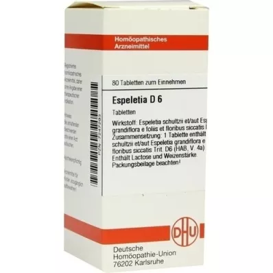 ESPELETIA D 6 tabletek, 80 szt