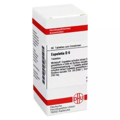 DHU Espeletia D 6 tabletek, 80 szt