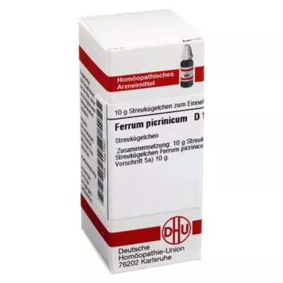 DHU Ferrum picrinicum D 12 globulek, 10 g DHU Ferrum picrinicum D 12 globulek, 10 g