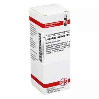 DHU Lespedeza capitata D 6 Rozcieńczenie, 20 ml