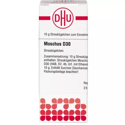 MOSCHUS D 30 kulek, 10 g