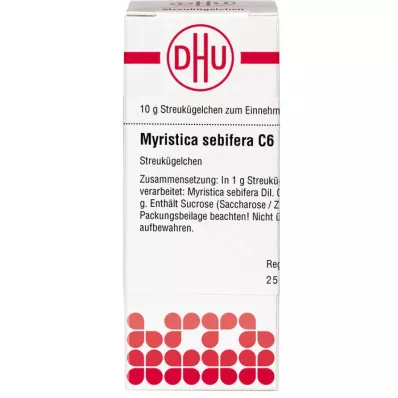 MYRISTICA SEBIFERA C 6 kulek, 10 g