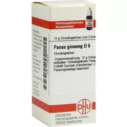 PANAX GINSENG D 6 kulek, 10 g