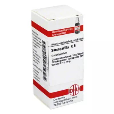 DHU Sarsaparilla C 6 globulek, 10 g DHU Sarsaparilla C 6 globulek, 10 g