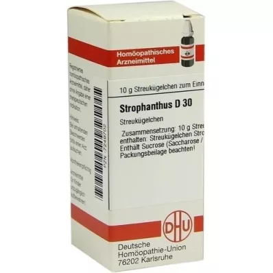 STROPHANTHUS D 30 kulek, 10 g