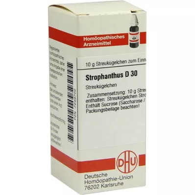 STROPHANTHUS D 30 kulek, 10 g