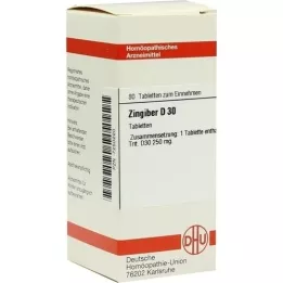 ZINGIBER D 30 tabletek, 80 szt