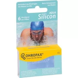 OHROPAX Silicon Aqua, 6 szt